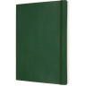 Блокнот MOLESKINE Classic Soft XLarge, линейка, зелёный QP621K15