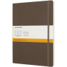 Блокнот MOLESKINE CLASSIC SOFT XLARGE, без разлиновки, коричневый QP623P14