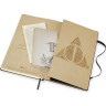 Блокнот MOLESKINE LE HARRY POTTER LARGE линейка, черный LEHP02QP060G