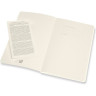 Блокнот MOLESKINE VOLANT LARGE, линейка, синий/желтый янтарный QP721B41M17