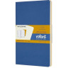 Блокнот MOLESKINE VOLANT POCKET, линейка, синий/желтый янтарный QP711B41M17