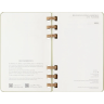 Еженедельник MOLESKINE Academic Spiral Large 150×210 мм, киви DHSPK5212AMWH3